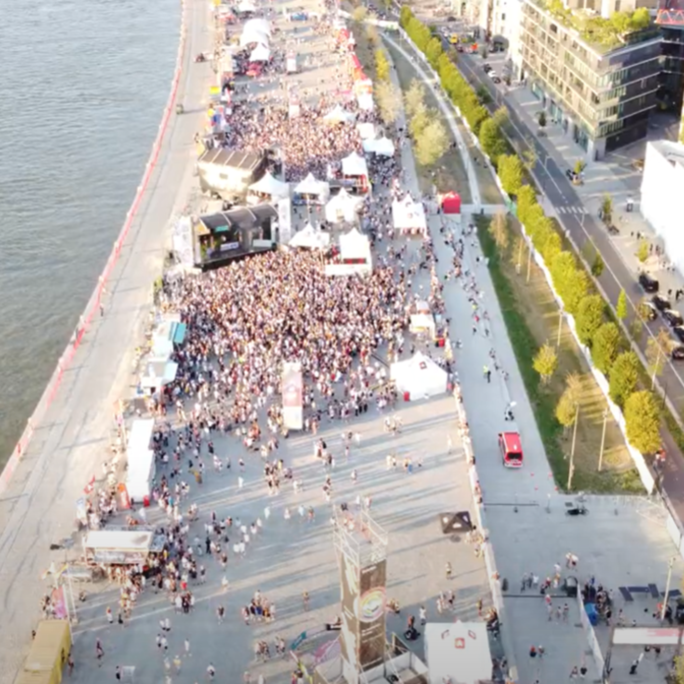 Dronebeeld Evenement